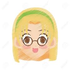 Blonde anime girls are essential in anime and they carry a certain essence about them that we crave. Face Of Cute Anime Or Manga Girl With Blonde Hair And Brown Eyes Royalty Free Cliparts Vectors And Stock Illustration Image 76149534
