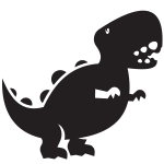 Download Tyrannosaurus Rex Silhouette Free Svg Yellowimages Mockups