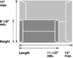 sizes for large envelopes and flats postal explorer