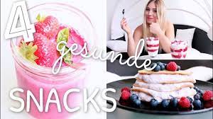 Kinder für obst und gemüse zu begeistern ist nicht immer leicht. 4 Gesunde Susse Snacks Easy Schnell Bibisbeautypalace Youtube