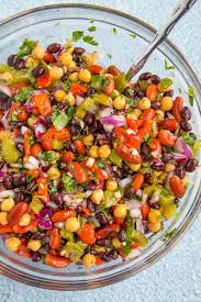 · in a small bowl, combine the garlic, lime juice, olive oil, red wine . Mike S Zesty Three Bean Salad Chili Pepper Madness
