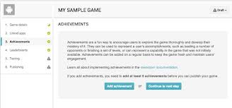Lefty = show love to the left wall. Achievements Play Games Services Google Developers