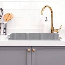 Check spelling or type a new query. Mia Home Silicon Kitchen Sink Water Splash Guard Grey Buy Online In Bosnia And Herzegovina At Bosnia Desertcart Com Productid 44908232