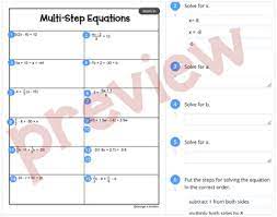 Have them go to goformative.com and click sign up 2. 1 2 And Multi Step Equations Distance Learning Pdf Goformative Com