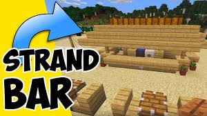 Learning how the new minecraft bee interacts with the world is a very important thing, and this bee guide will hopefully you can pair it with any kind of wooden plank to craft a bee hive. Minecraft Strandbar Bauen Wie Baut Man Was In Minecraft Minecraft Strandbar Bauen Deutsch Youtube