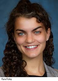 Senior Kara Foley wins top undergraduate research prize