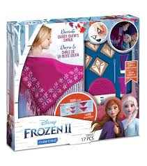Disney Make It Real Frozen 2 Decorate Queen Iduna S Shawl Joann Real Frozen Activity Kits Frozen