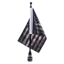 When you're out riding the dunes, the last thing you want is to come over a ridge facing a rider coming from the opposite direction. Motorcycle Flag Mount Kit 10 2 X 6 7 Inch Usa Parade Flag And 15 Inch Metal Flag Pole For Tubular Rear Luggage Racks Care Aliexpress