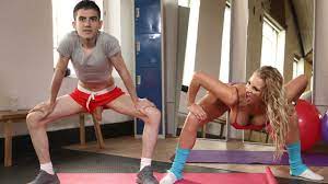 Jordi El Niño Polla has a sizzlingly hot MILF Rebecca More as a Fitness  Partner at Fapnado