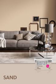 Trendfarbe Sand Schoner Wohnen Farbe Schoner Wohnen Wandfarbe Wandfarbe Wohnzimmer