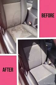 Clean Water Spots And Stains From Your Cloth Car Seats Just Add Equal Parts Of Club Soda White Vinegar And Blue Dawn D With Images Cleaning Hacks Car Seats Car Cleaning
