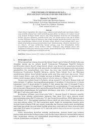 Maybe you would like to learn more about one of these? Pdf Industri Kreatif Berbasis Budaya Peluang Dan Tantangan Di Era Industry 4 0