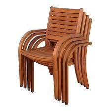 A corporate event is designed to bring people together, and getting the seating right is an essential. Amazonia Catalina 4 Pc Outdoor Stacking Chair Set