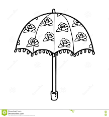 Livro Para Colorir Para Criancas Guarda Chuva Ilustracao Do Vetor Ilustracao De Outono Cartoon 73796976