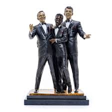 Rat Pack Bronze Sculpture - Limited Edition Collectible