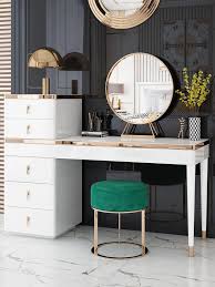 We did not find results for: Dresser Makeup Mirror Dressing Stool Combination Light Luxury Furniture For Bedroom White Gold Plated Makeup Table Aliexpress