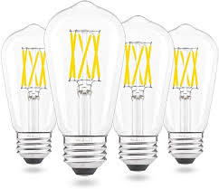 Bright light bulbs for bedroom. Amazon Com Aielit E26 Edison Bulbs Dimmable 6w 60w Equivalent 5000k Bright White Clear St58 Led Light Bulb For Bedroom Dinning Living Room Kitchen Chandelier Pendant Lamp Ceiling Fan Wall Light 4 Pack Home
