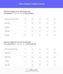 Cities by honeywell and krc research. Office Facilities Feedback Survey Template Zoho Survey