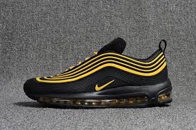 Black Air Max 97 Mens Cheap Nike Air Max 97 3 Kpu Mens Shoes Black Gold Max97 Whatsapp 8613328373859 Nike Air Max Nike Air Nike Air Max 97