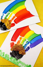 Miss18m explored the different texture, lifting it up & let it fall spaghetti is a great beginner scissor activity for toddlers. Rainbow Crafts For Kids Easy Peasy And Fun
