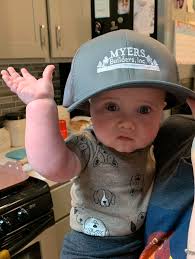 Raise your hand if you want to work for Myers Builders, Inc! We tend to  start 'em young here at Myers Builders, but we are looking to hire someone  18 or older!