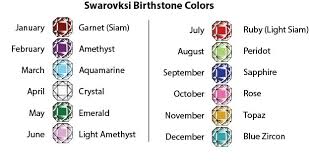 swarovski birthstone jewelry