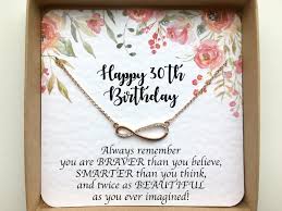 There are 8269 best friend 30th birthday gift for sale on etsy, and they cost $16.59 on average. Rose Gold Infinity Necklace On Card 30th Birthday Gift For Etsy Birthday Gifts For Sister 18th Birthday Gifts For Girls Birthday Gifts For Girls