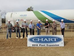 Ground Breaking Ceremony At Chart Inc