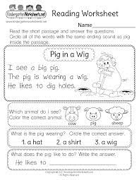 reading worksheet for kids free printable digital pdf