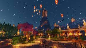 Japanese Paradise Minecraft Project Minecraft Japanese House Minecraft Projects Minecraft Garden
