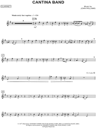 Star wars main theme digital sheet music. Cantina Band Clarinet From Star Wars Episode Iv A New Hope Sheet Music Clarinet Solo In G Major Download Print Sku Mn0103982