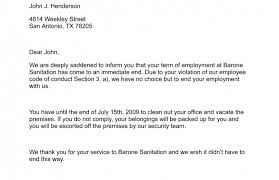 A services termination notice is used by a party to let the other party know that they wish to terminate the agreement and services provided this letter includes information such as if there was a breach of the agreement, what is the nature of the breach and whether any notice has been given to. 19 Termination Letter Samples Writing Letters Formats Examples