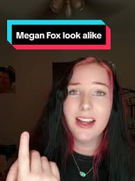 Replying to @lovelyjoy63 I always get compared to Megan Fox... Everyone  says she looks like me #fyp #lib #meganfox #megshaffer