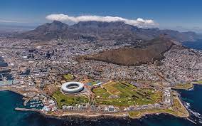 My favourite city player of all time is teko modise. Aerial Photo Of City Skylines Cityscape Landscape Stadium Cape Town Hd Wallpaper Wallpaper Flare