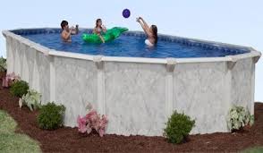 16 X 32 Oval 52 Deep Silver Sea Above Ground Pool Kit Best Above Ground Pool Above Ground Pool Kits Above Ground Pool Liners
