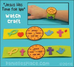Jesus Tiene Tiempo Para Mi Reloj De Artesania Www Daniellesplace Com Sunday School Crafts Sunday School Crafts For Kids Sunday School Preschool