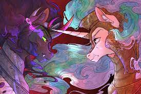 Celestia vs Sombra Crystal War - My Little Brony - my little pony,  friendship is magic, brony, Pokémon GO