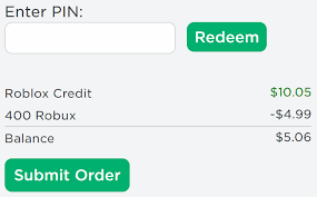 After you've entered a code and redeemed, check your. Using Gift Card Credit Roblox Support