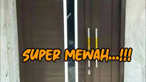 Inilah pintu aluminium terbaru yang memiliki motif kekinian.ulasan kali ini terkait pintu aluminium dengan judul artikel 39 top inspirasi gambar 40 harga pintu kamar mandi model alumunium pvc kaca pintu kamar mandi aluminium adalah material yang tahan terhdap air dan juga korosi. Mewah Terbaru Model Pintu Aluminium Youtube