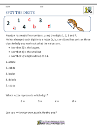 3rd grade logic puzzles & riddles worksheets & free the answer to this riddle will be you when your third grade students try these logic puzzles and riddle math worksheets on logicable pdf. Math Logic Problems