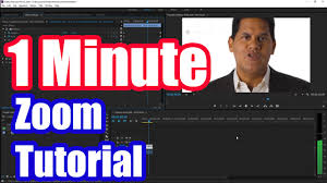 How To Zoom In Adobe Premiere Pro Cc Fast Tutorial Youtube