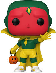 Funko Pop Marvel Wandavision Halloween Vision Synthezoid Multicolor Figures Amazon Canada