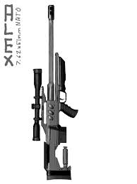 Alex Sniper Rifle By Modalmechanica On Deviantart Anime firearm koko hekmatyar girls with guns female, anime, black hair, cartoon png. alex sniper rifle by modalmechanica on