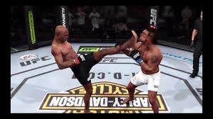 Tucked under the head kick took him down for just a split second now now they're they're starting starting to to open. Ea Sports Ufc Anderson Silva Vs Vitor Belfort Front Kick To The Face K O Youtube