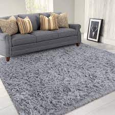 Check spelling or type a new query. Lochas Area Rugs For Living Room Fluffy Shaggy Super Soft Carpet Suitable As Bedroom Rug Nursery Rugs Kids Mat Large Floor Mat Furry Plush Rug For Home Decor 120 X 160cm Grey