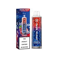 Crystal Prime 7000 Puffs Disposable Vape Pens Pod Starter Kit, 3D Shape  E-Cigarettes, Rechargeable Draw-Activated Vape Pen, No Nicotine (CHRY  BURST): Amazon.co.uk: Health & Personal Care