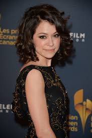 If your hair is too straight, a dramatic hairstyle like this might require a perm with a barber. Orphan Black S Tatiana Maslany Brought Her Natural Hair Texture Out To Play On The Red Carpet This Weekend Glamour