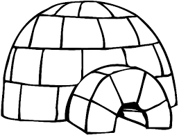 Preschool kids learning igloo coloring pages to color, print and download for free along with bunch of favorite igloo coloring page for kids. How To Draw An Igloo Coloring Pages Bulk Color