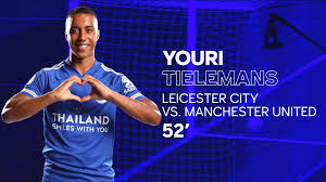 Leicester city were looking for some inspiration. Leicester City Football Club Every Angle Youri Tielemans Goal Vs Manchester United Facebook