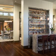 Best design of bamboo house. 75 Beautiful Contemporary Bamboo Floor Home Bar Pictures Ideas June 2021 Houzz